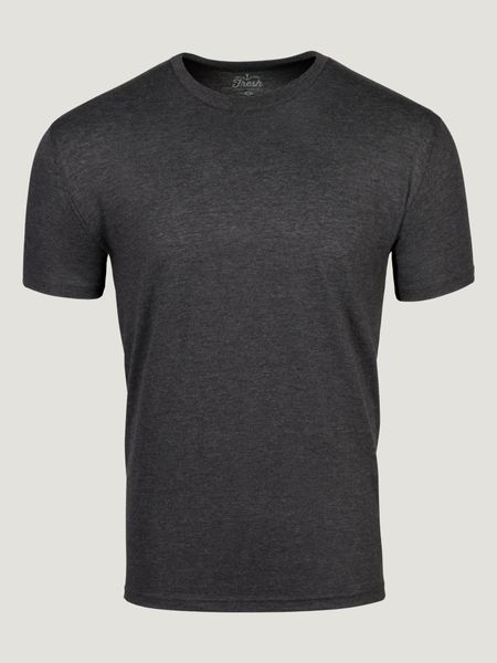 Charcoal Crew Neck T-shirt | Fresh Clean Threads